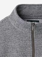 Organic Cooper Relaxed Quarter Zip Stein
