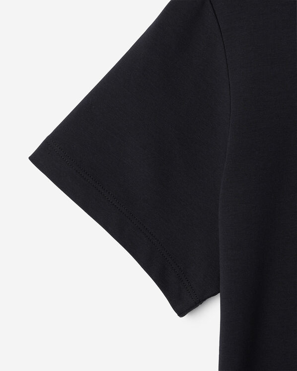T-shirt sport &agrave; manches courtes en tricot
