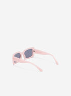 Womens Plastic Rectangle Sunglasses