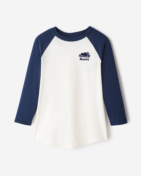 Womens Organic Cooper Baseball T-shirt