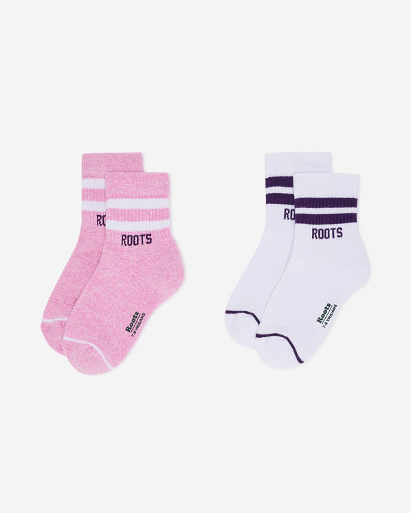Kids Athletic Ankle Sock 2 Pack