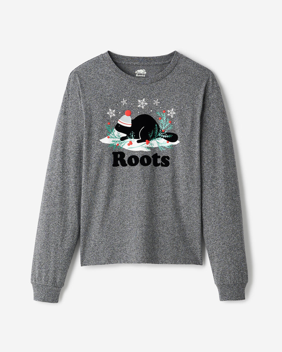 Womens Holiday Cooper Long Sleeve T-Shirt