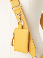 Pochette à glissière en cuir Cervino