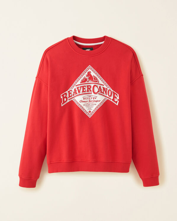 Beaver Canoe Relaxed Crew Sweatshirt Gender Free