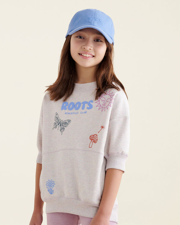 Girls Cozy Active Relaxed Sweatshirt