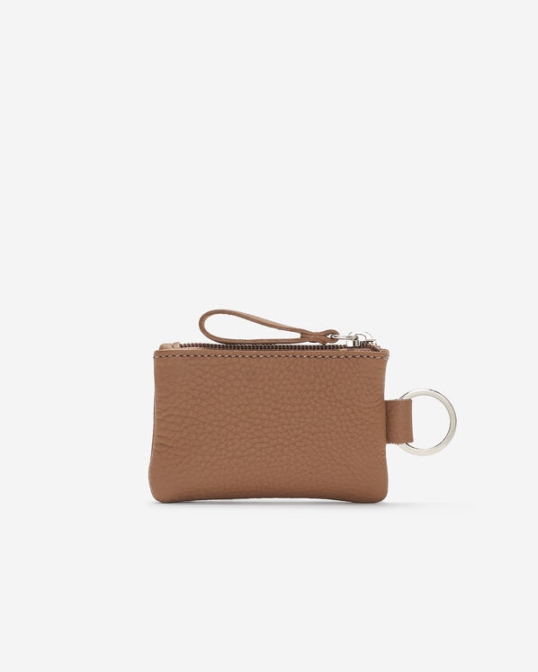 Pochette à glissière en cuir Cloud