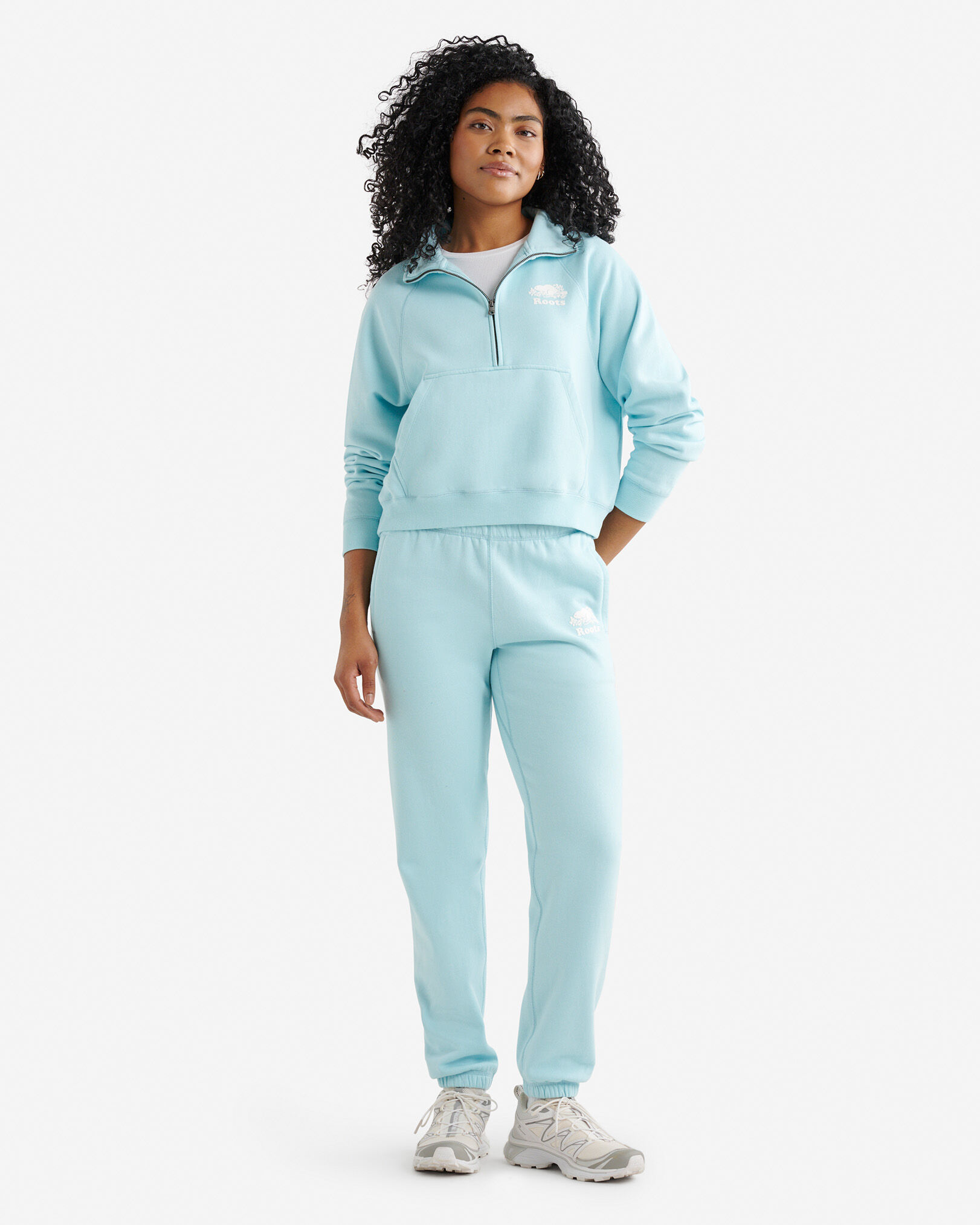 Organic Cooper Quarter Zip | Roots