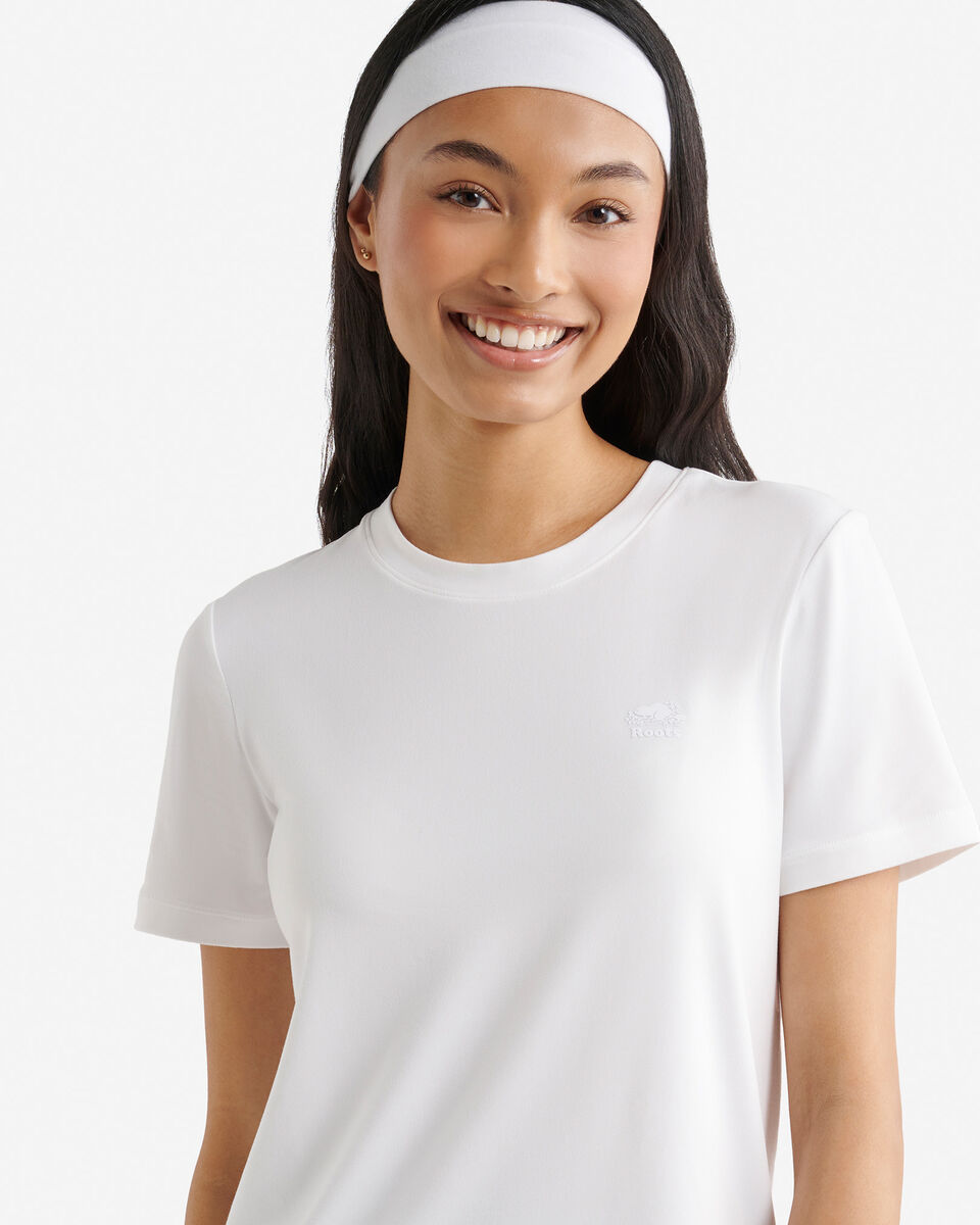 Haut &agrave; manches courtes classique en tricot Renew