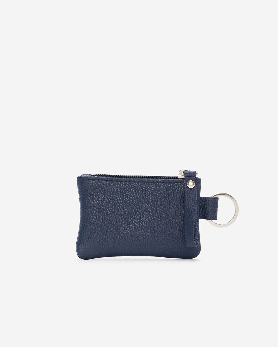 Pochette à glissière en cuir Cervino