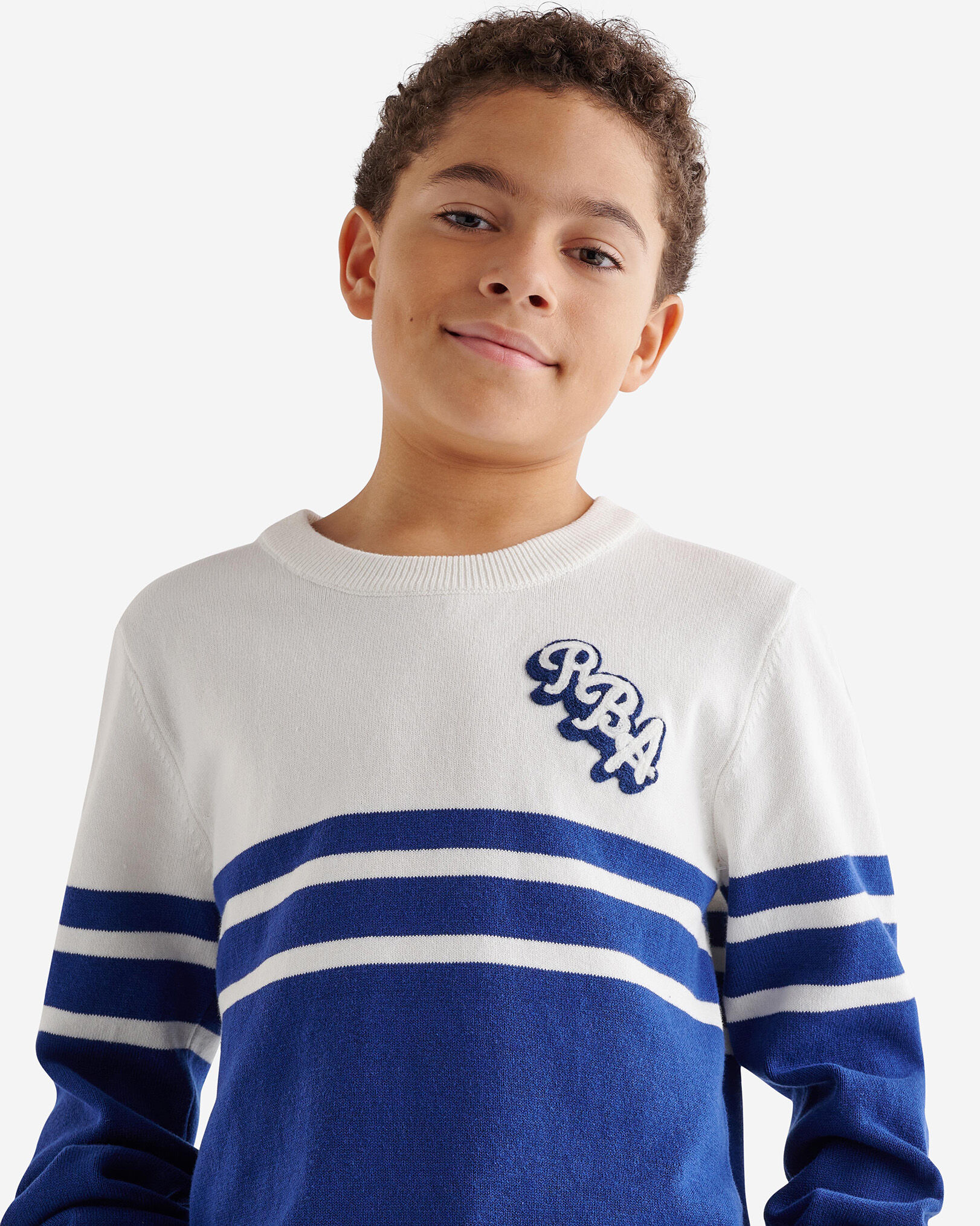 Kids RBA Striped Sweater Tops Roots