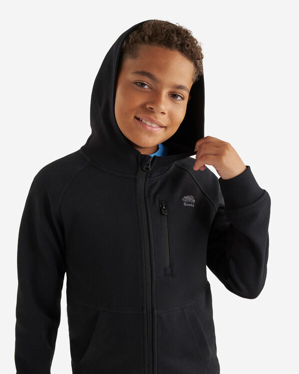 Kids Recover Interlock Full Zip Hoodie