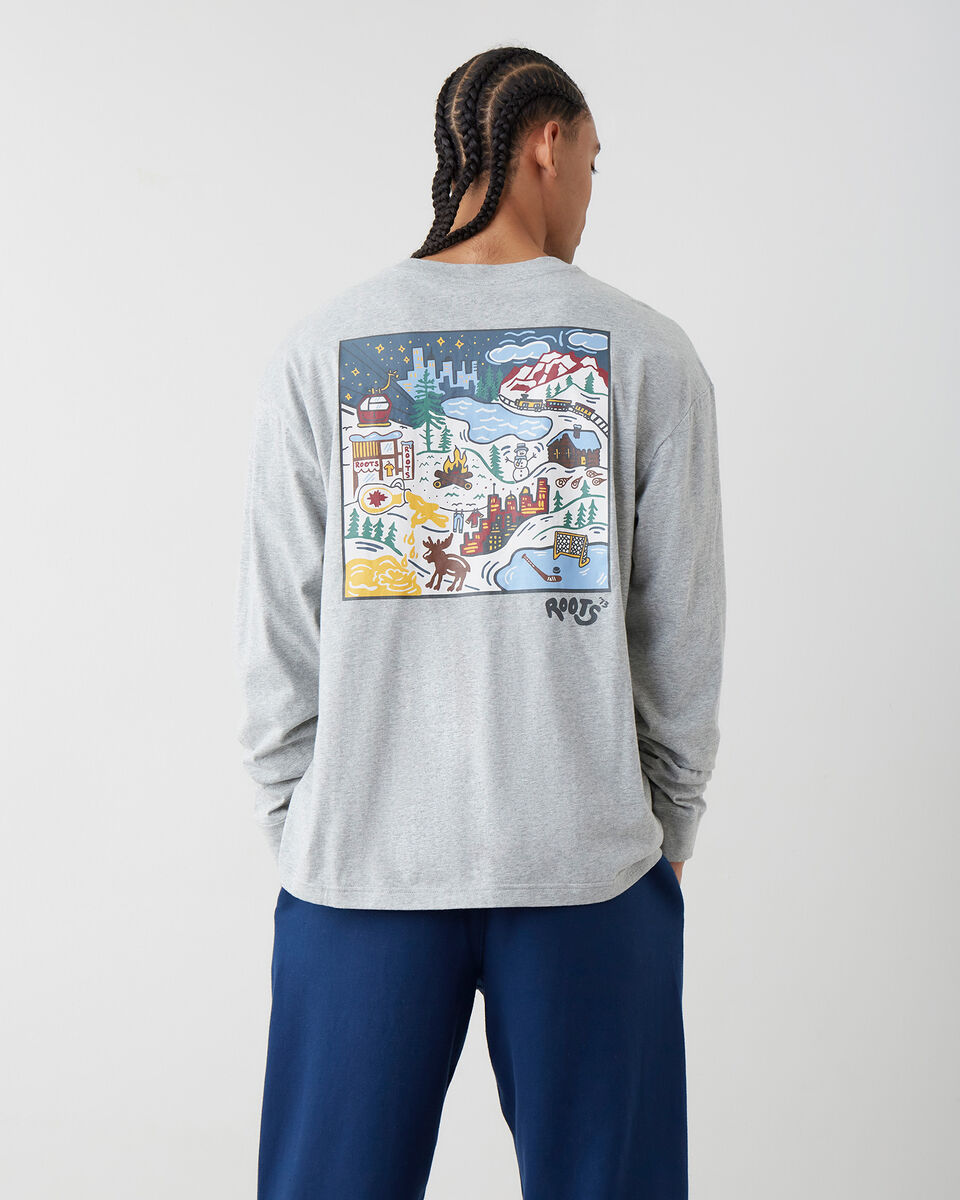 T-shirt à manches longues Hiver fantaisiste non genré