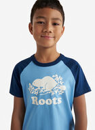 Kids Organic Cooper Baseball T-Shirt