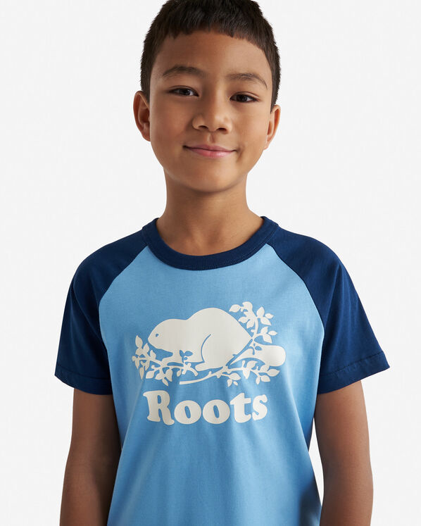Kids Organic Cooper Baseball T-Shirt