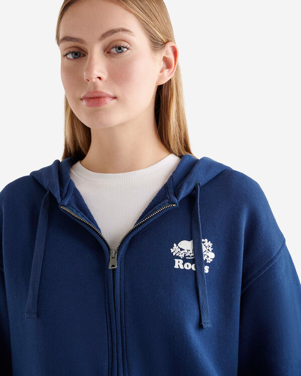 Organic Original Relaxed Full Zip Hoodie Organic Original Relaxed Full Zip Hoodie
