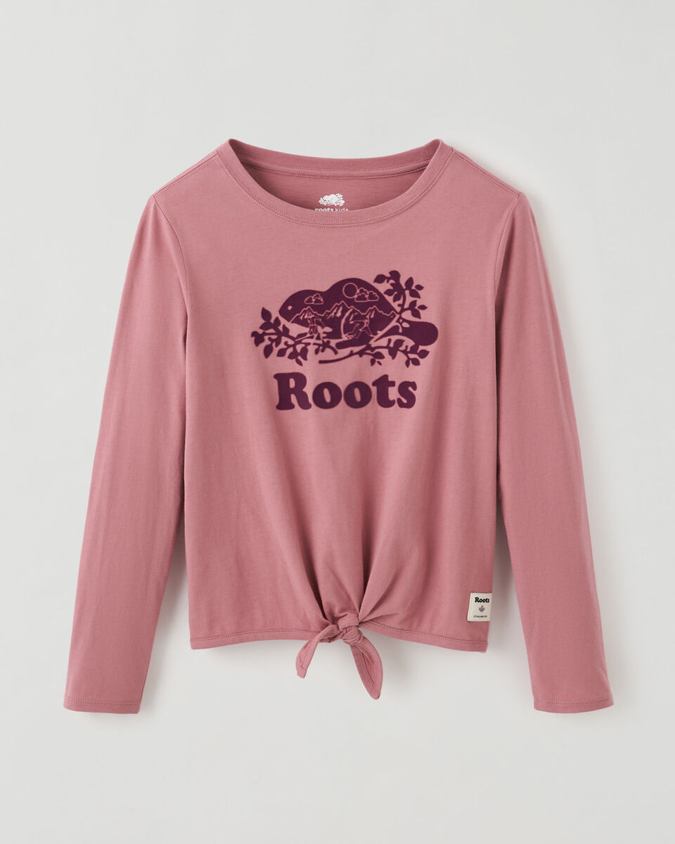 Girls Winter Cooper Tie T-Shirt