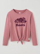 Girls Winter Cooper Tie T-Shirt