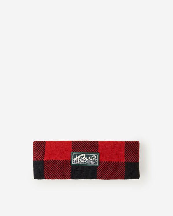 Kid Park Plaid Winter Headband