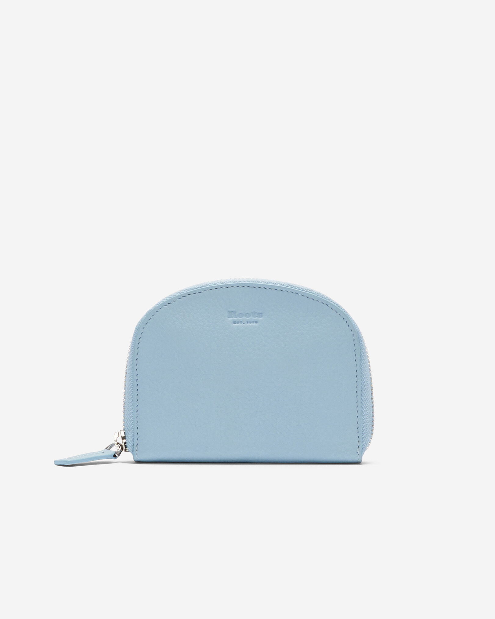 Portefeuille demi-lune en cuir Nuage