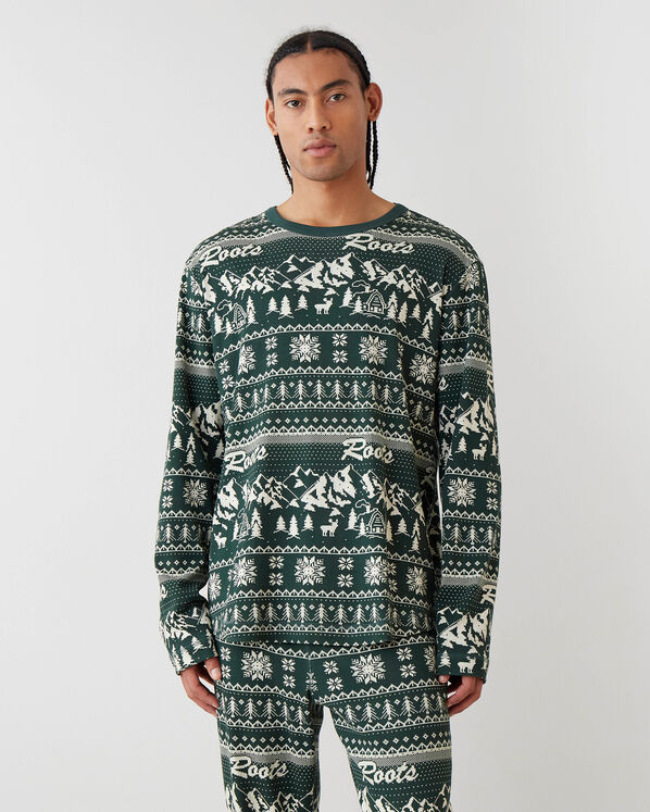 Haut de pyjama d’hiver