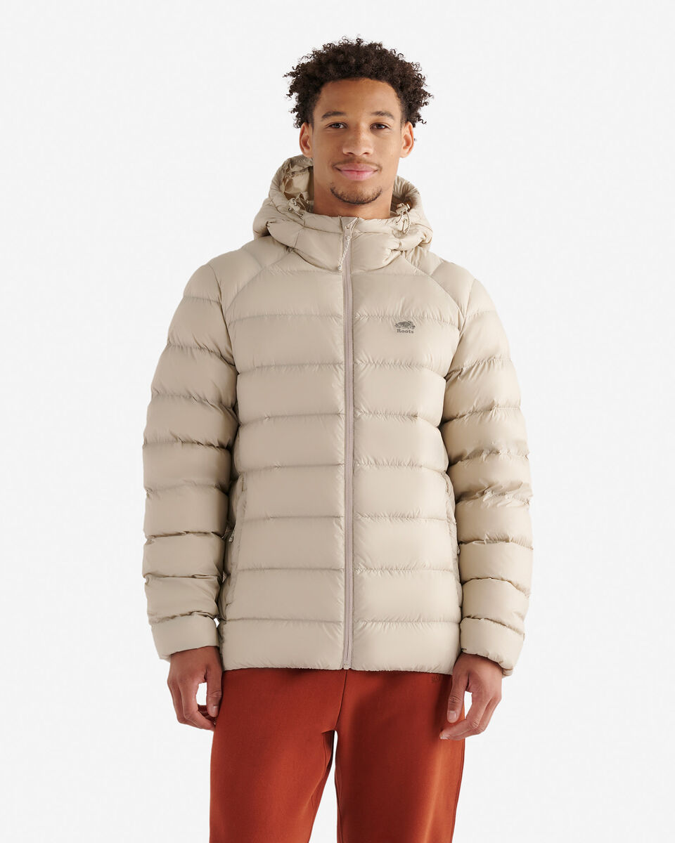 Blouson en duvet à capuchon Lawren 