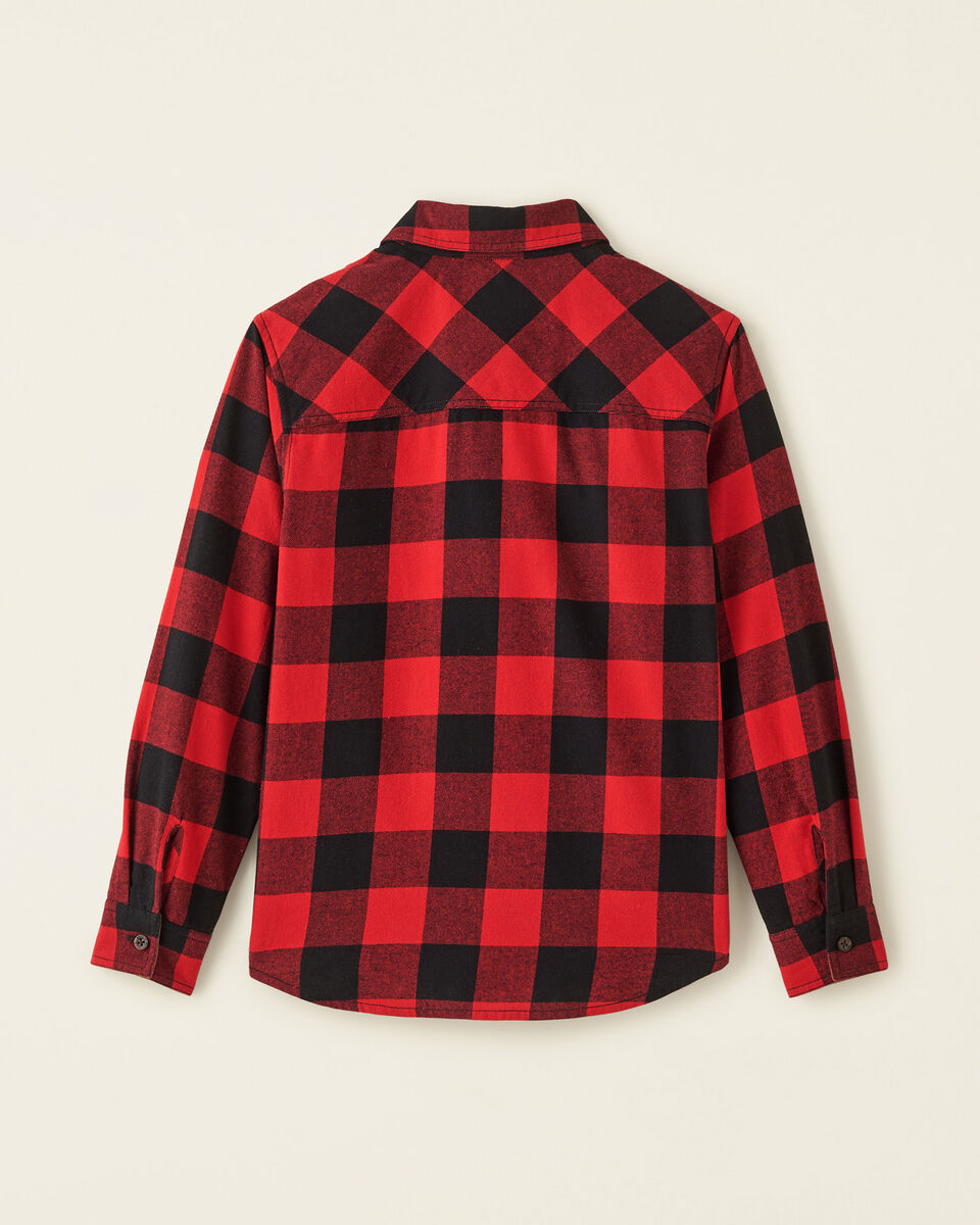 Kids Relaxed Park Plaid Shirt