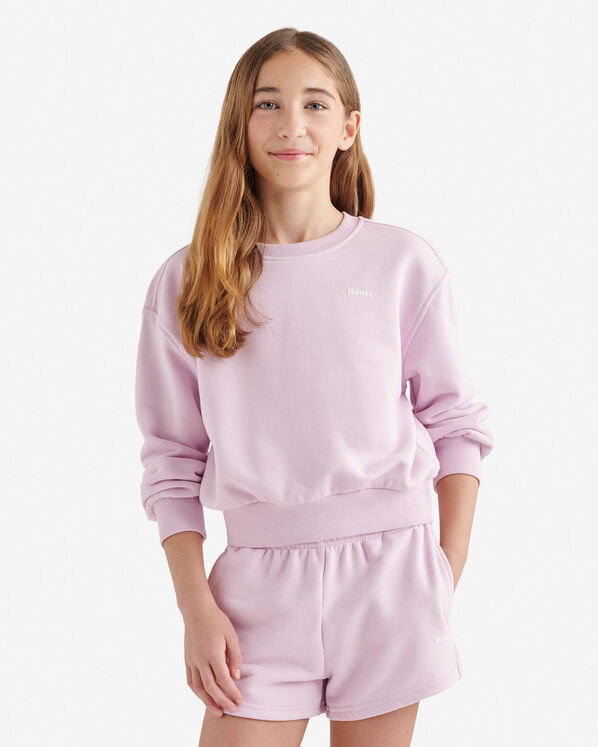 Girls Summer Cloud Bubble Crew Sweatshirt