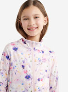 Blouson d&rsquo;athl&eacute;tisme sport ajust&eacute; pour filles