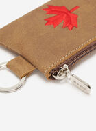 Maple Leaf Top Zip Pouch Tribe