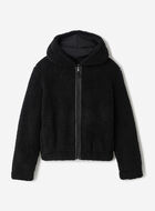 Manteau &agrave; capuchon et glissi&egrave;re en mouton molletonn&eacute; Creekside