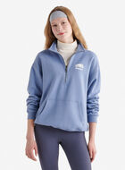 Organic Cooper Relaxed Half Zip Stein