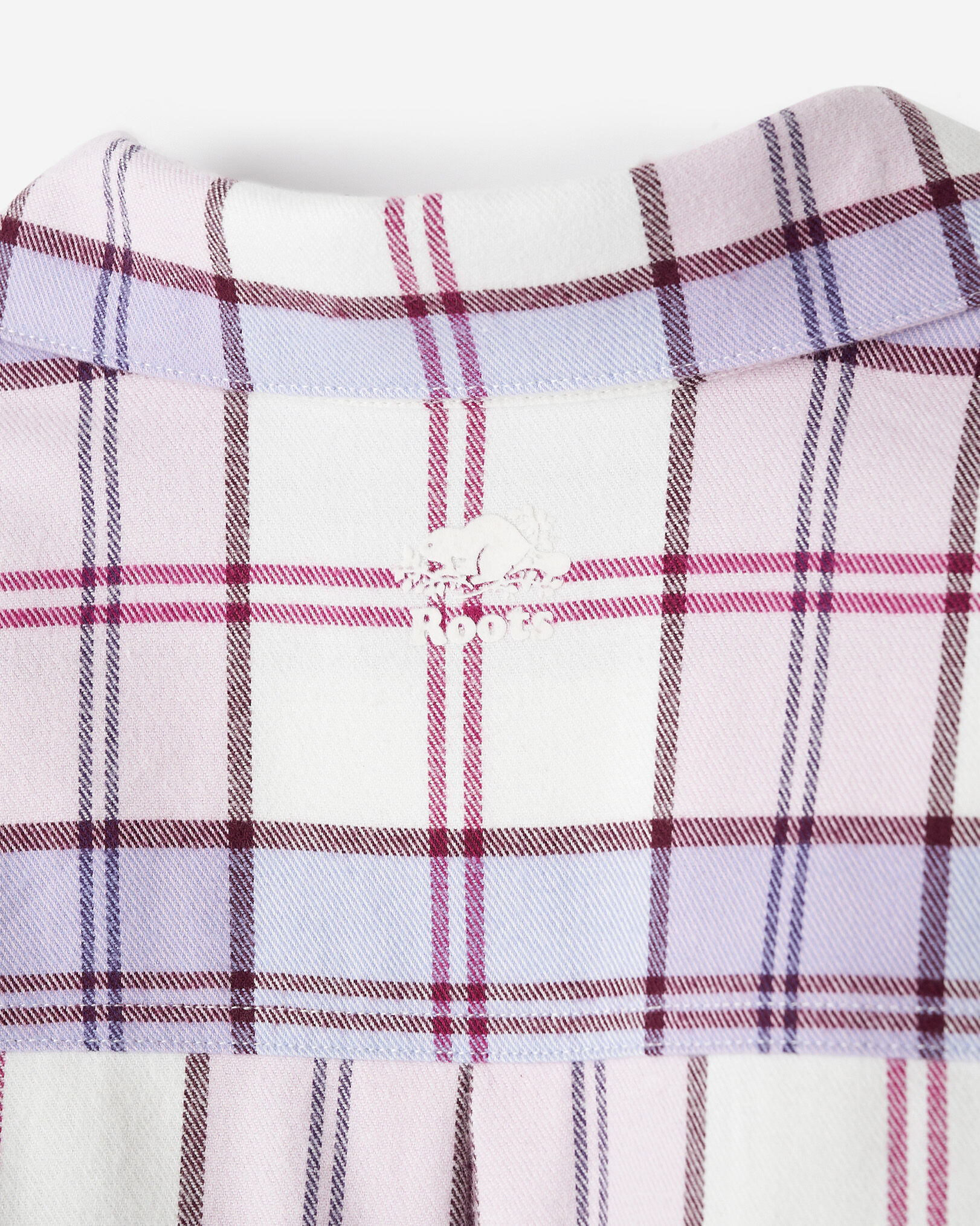 Chemise de pyjama à carreaux pour femme