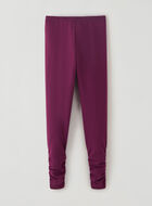 Legging douillet froncé pour filles