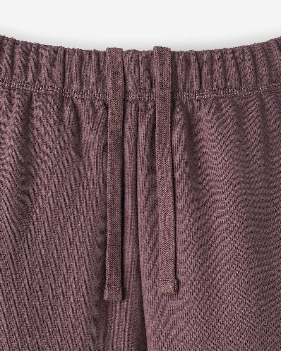 Pantalon &agrave; jambe large en molleton de coton bio Cooper