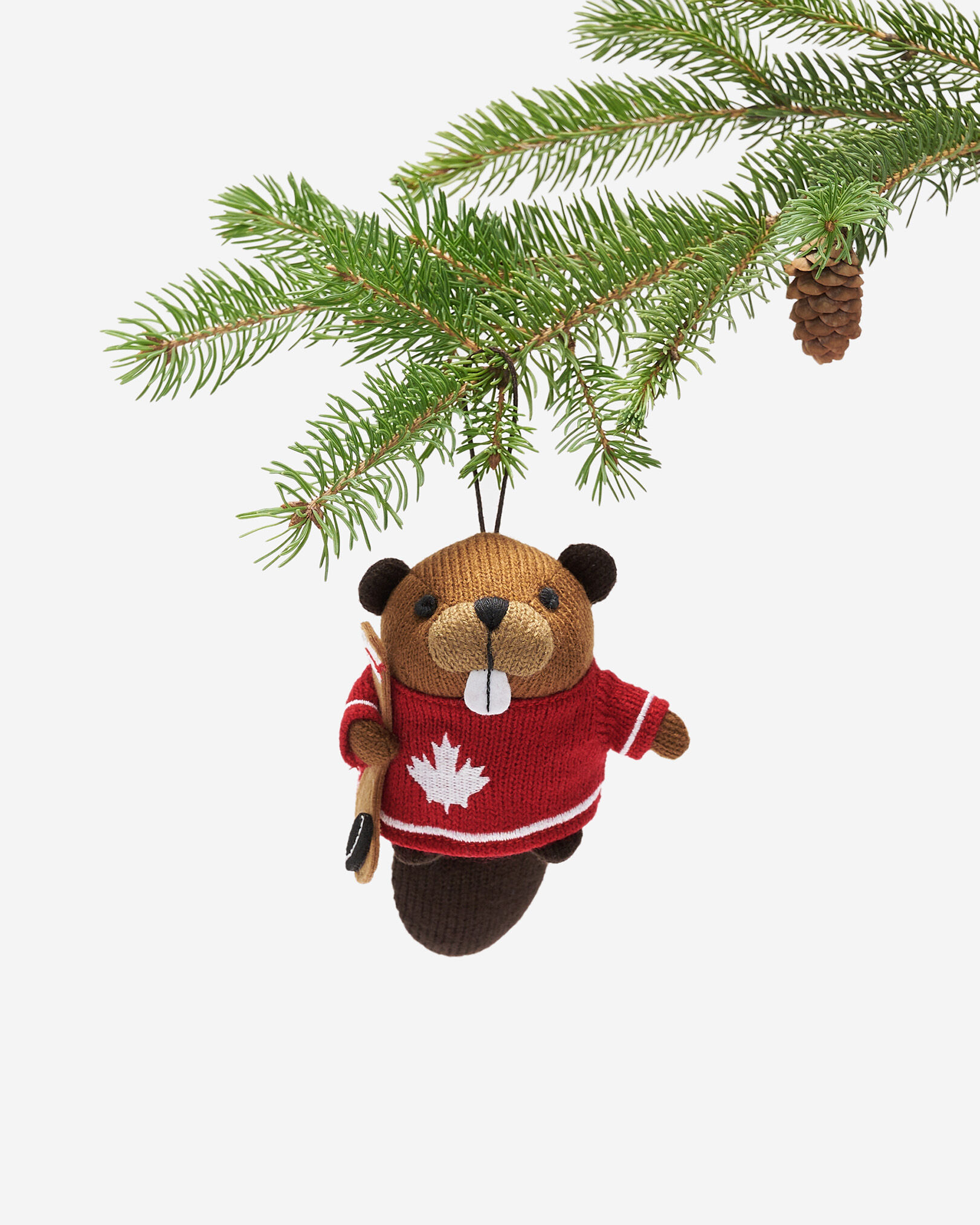 Hockey Beaver Ornament