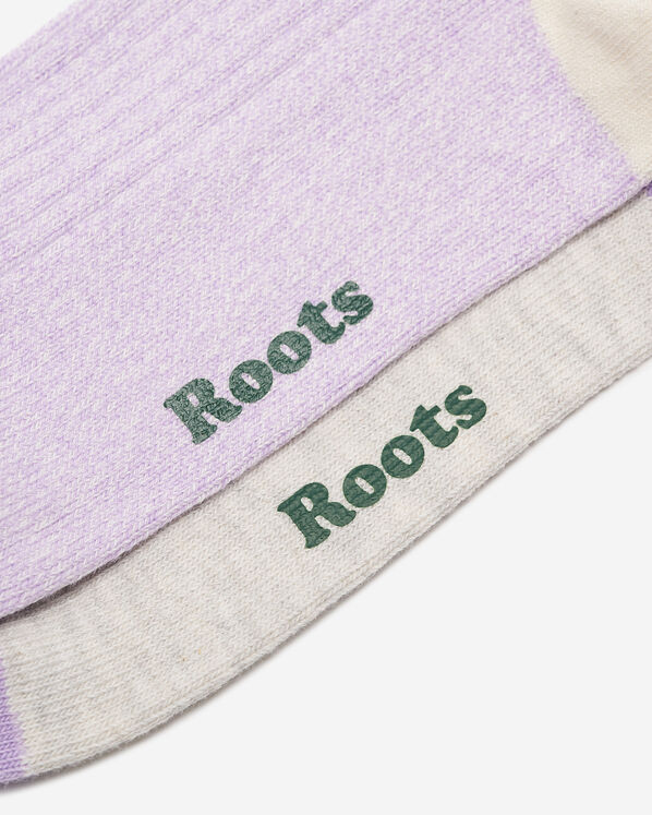 Adult Cotton Cabin Ankle Sock 2 Pack