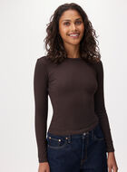 Roam Rib Fitted Long Sleeve Top