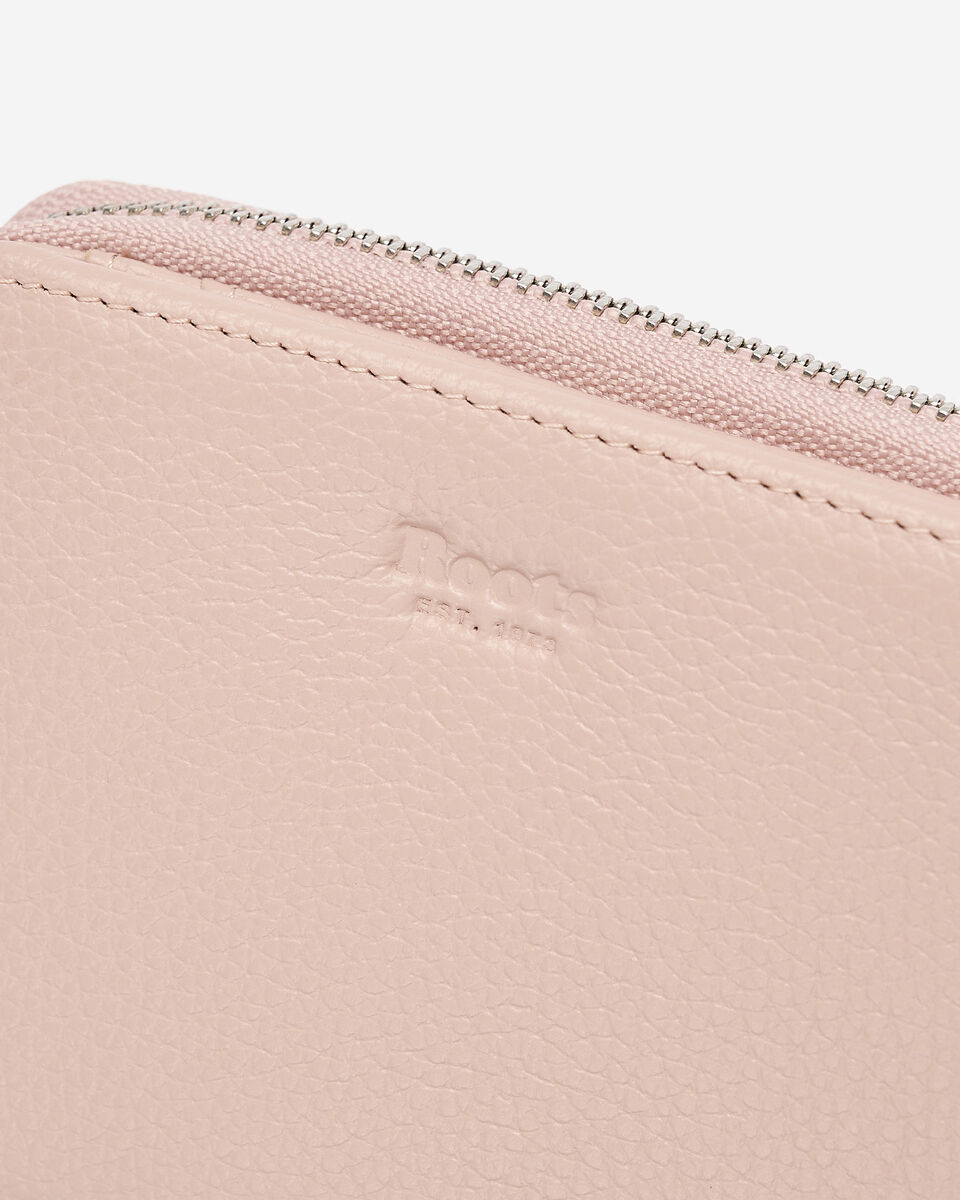Petite pochette à glissière en cuir Cervino
