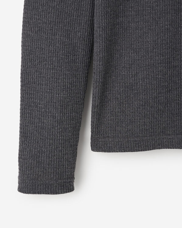 Waffle Long Sleeve Crew