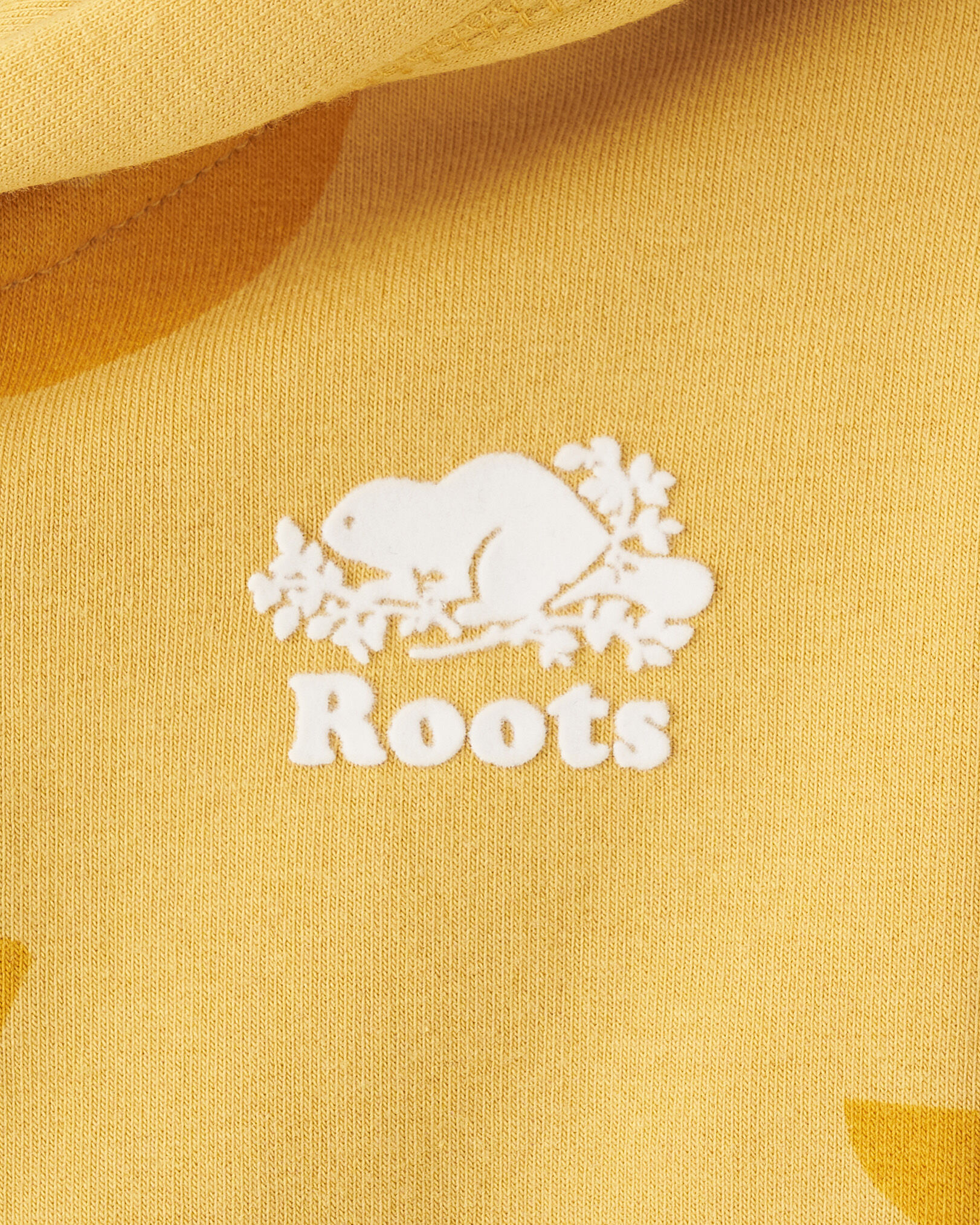 Roots yellow hoodie hotsell