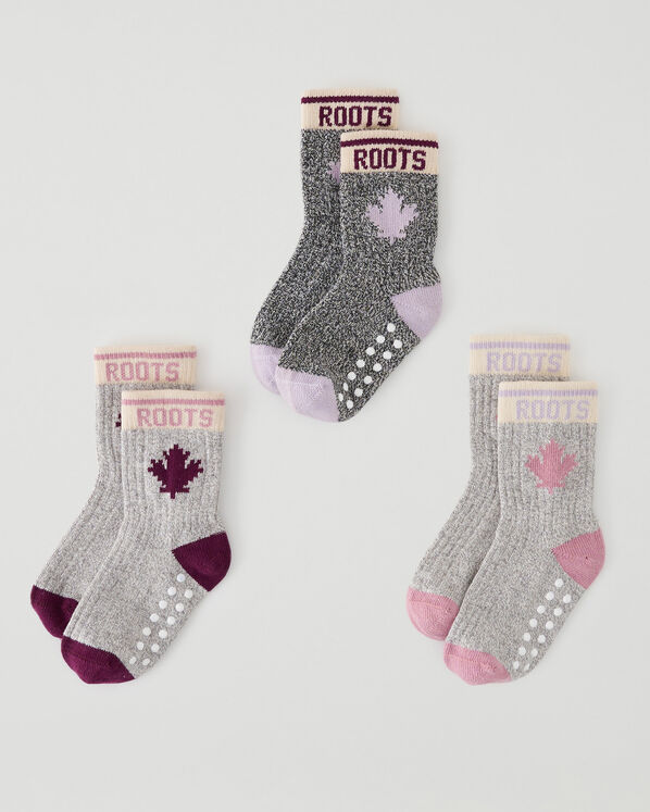 Toddler Maple Sock 3 Pack