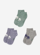 Kids Everyday Cooper Ped Sock 3 Pack