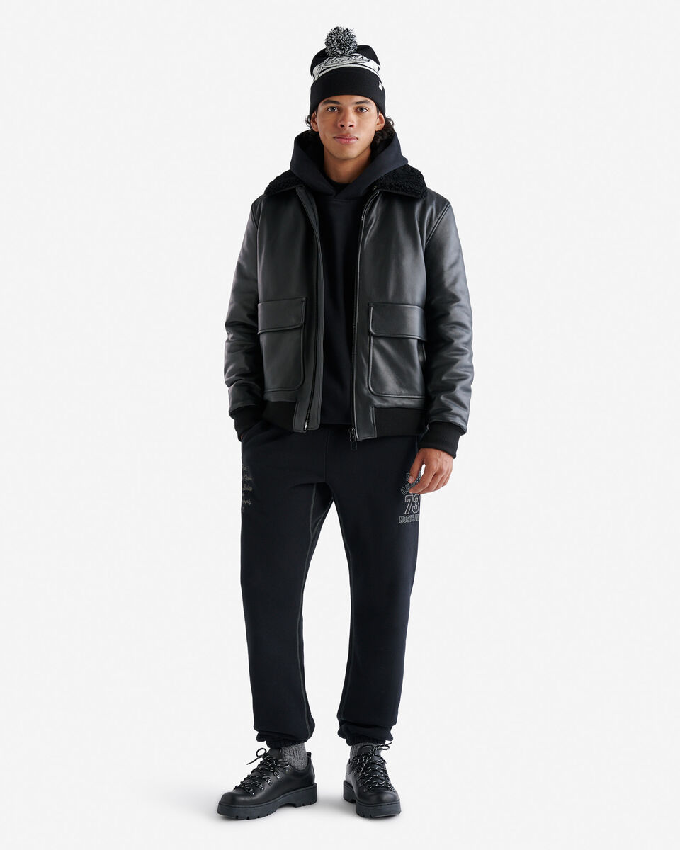 Leather Aviator Jacket