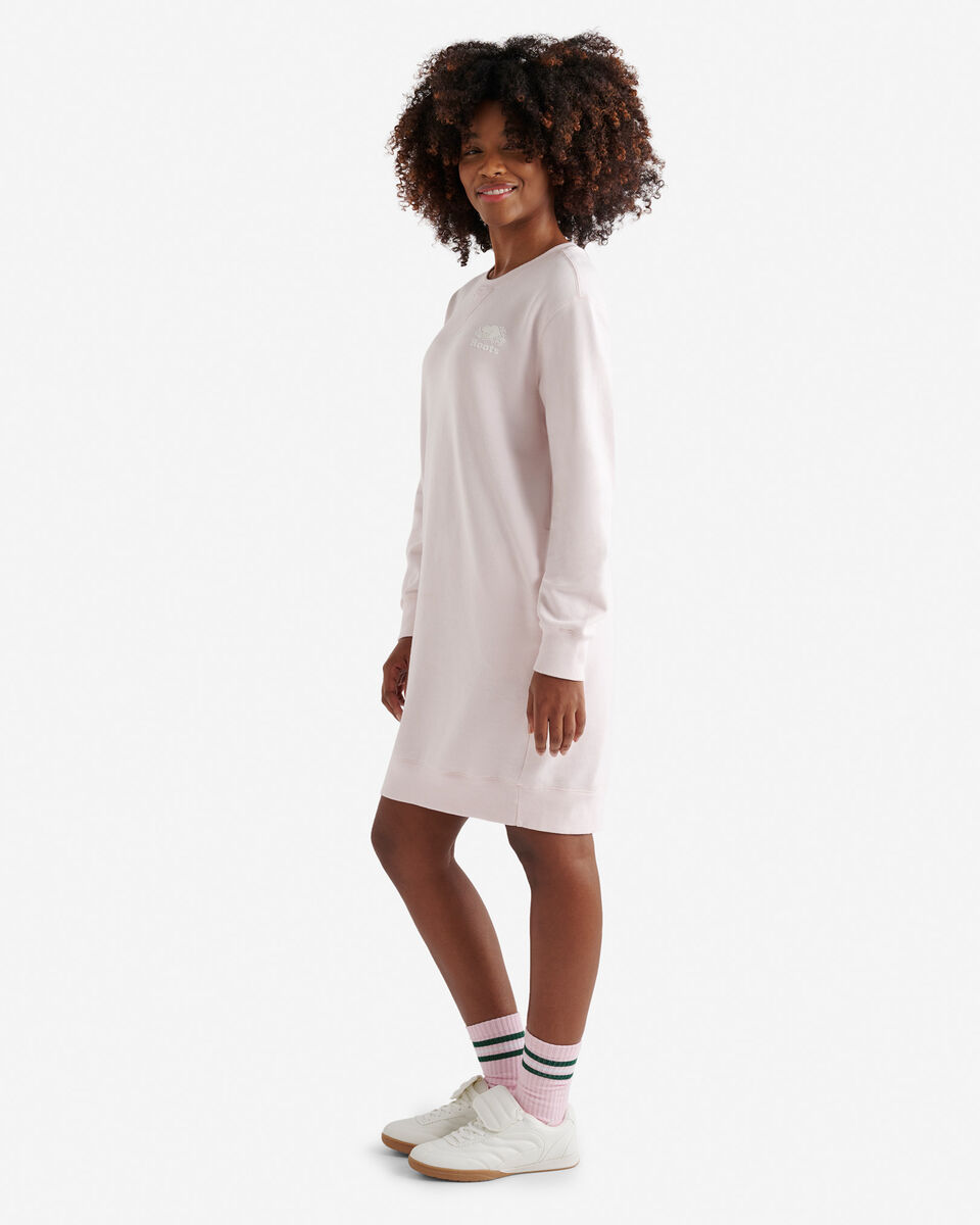 Organic Cooper Long Sleeve Sweat Dress