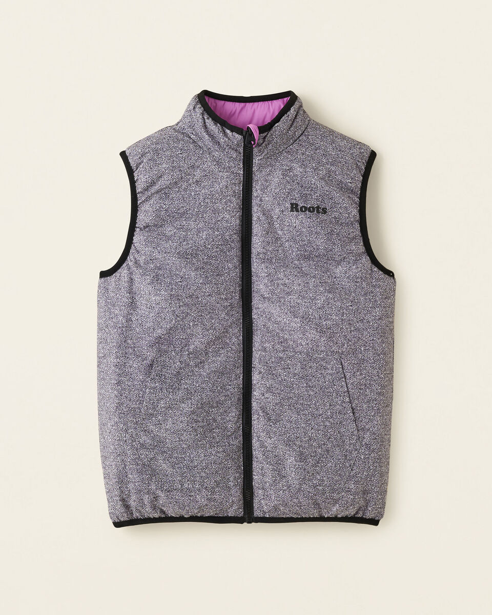 Kids Roots Reversible Puffer Vest