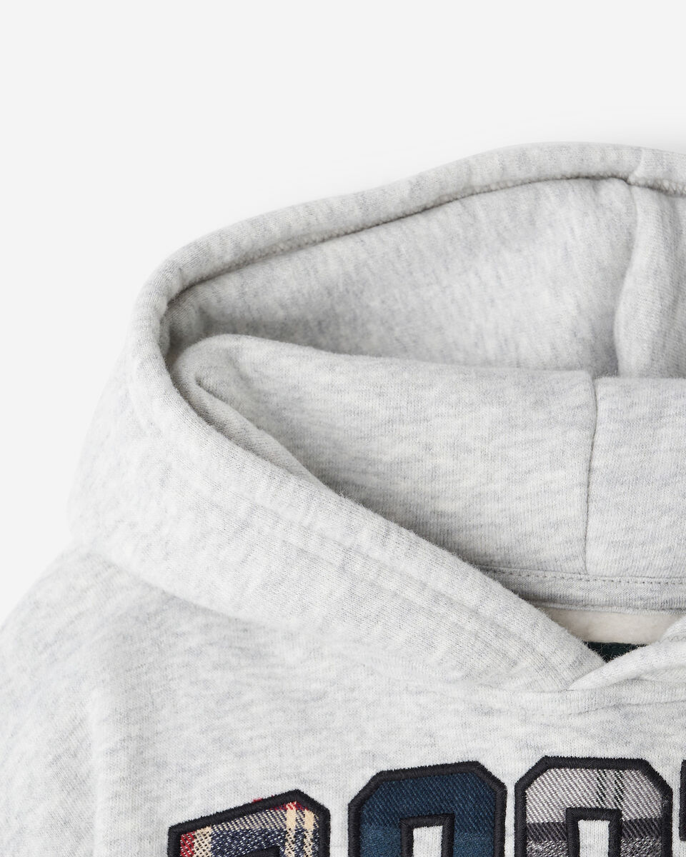 Toddler Plaid Applique Hoodie