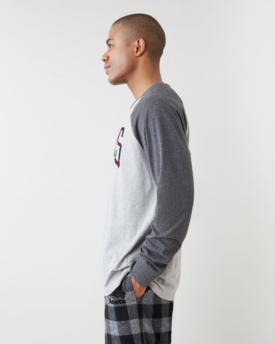 Mens Park Plaid Long Sleeve T-Shirt