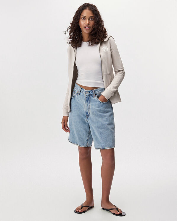 Organic Cooper Slim Full Zip Hoodie