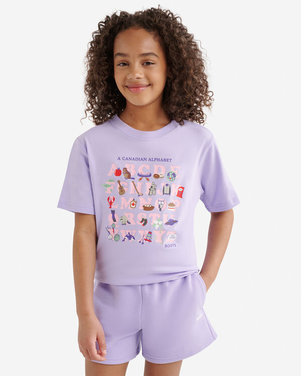 T-shirt ABC du Canada pour enfants