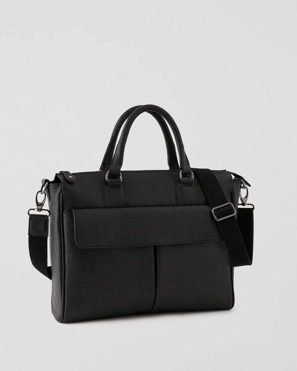Sac utilitaire à bandoulière en cuir Cervino